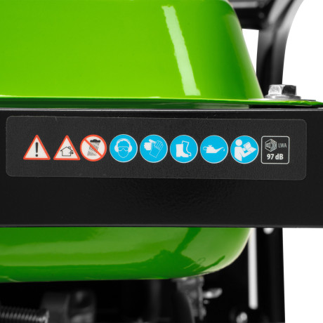 Генератор бензиновый БС-6500, 5.5 кВт, 230В, четырехтактный, 25 л, ручной стартер Сибртех