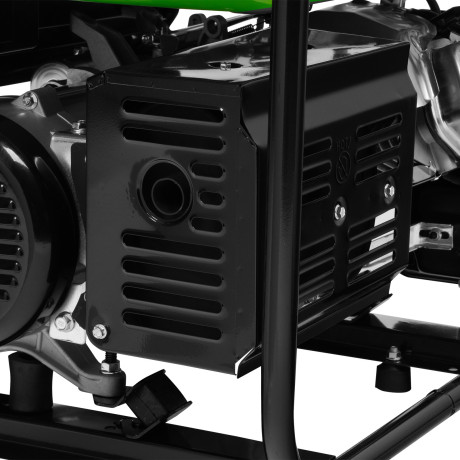 Генератор бензиновый БС-6500, 5.5 кВт, 230В, четырехтактный, 25 л, ручной стартер Сибртех