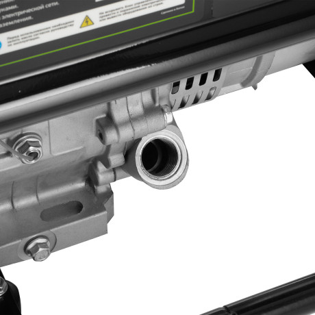 Генератор бензиновый БС-6500, 5.5 кВт, 230В, четырехтактный, 25 л, ручной стартер Сибртех