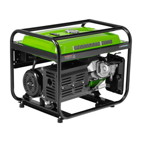 Генератор бензиновый БС-6500, 5.5 кВт, 230В, четырехтактный, 25 л, ручной стартер Сибртех