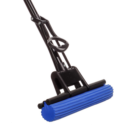 VETTA Швабра ПВА Эконом стальная ручка 110см, один ряд роликов, арт. PO06