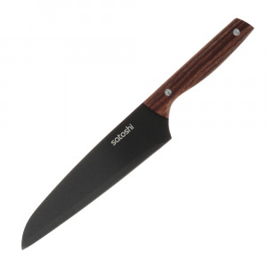 SATOSHI Меллер Нож кухонный шеф 20см, нерж.сталь с антиналипающим покрытием