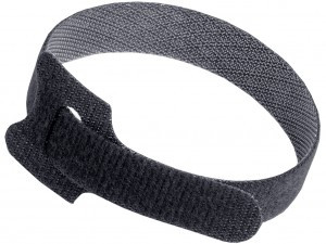 IEK Хомут-липучка нейлон ХКл 14х210мм черный (уп 100шт, цена за уп) UHL10-14-210-100-K02