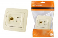 TDM Валдай роз. компьют. СУ 1 мест. сл. кость (RJ-45) (10!) SQ1804-0113