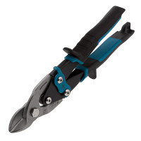 Ножницы по металлу &quot;Piranha&quot;, 230 мм, прямой усиленный рез (Bulldog) сталь СrMo, двухкомпонентная рукоятка-ки Gross