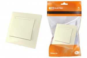 TDM Лама роз. СУ 1 мест. 16А (земля, шторки, крышка) сл. кость (10!) SQ1815-0114