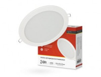 ASD/inHome св-к встр. св/д даунлайт RLP-VC 24W(1920lm) 4000K 4K d=220(178) круг белый IP40 4973