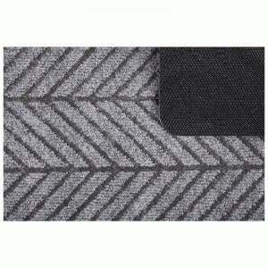 Коврик придверный 67*140см DM10, TPR+п/э, серый 108730 Рыжий кот