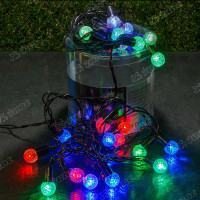 Гирлянда для наружного применения FAS-5 LED 28 ламп 5 м шарик