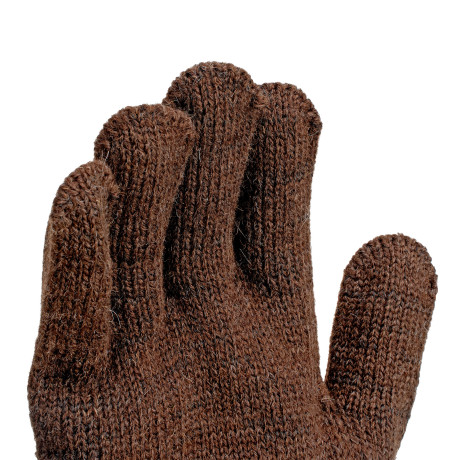Перчатки трикотажные, верблюжья и овечья шерсть Сибртех