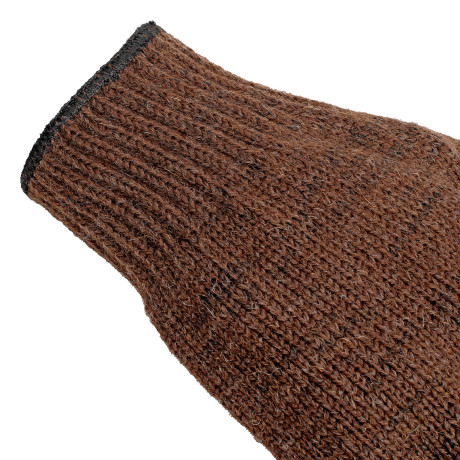 Перчатки трикотажные, верблюжья и овечья шерсть Сибртех