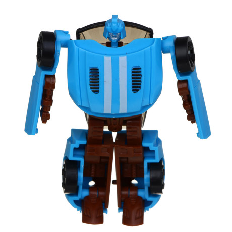 ИГРОЛЕНД Робот "Городские Автороботы", трансформируется в машину, ABS, 9х5х15 см, 6 дизайнов