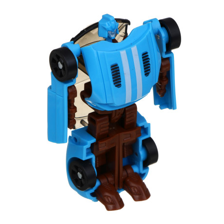 ИГРОЛЕНД Робот "Городские Автороботы", трансформируется в машину, ABS, 9х5х15 см, 6 дизайнов