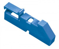 IEK изолятор DIN синий