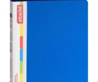 Папка Скорос-тель с пружин. механ-м ATTACHE F612/07 17мм синий Рос 33051