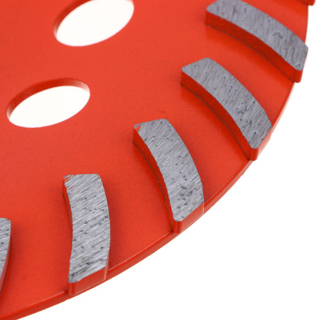 ЕРМАК Чашка алмазная шлифовальная сегментная, TURBO, 230мм