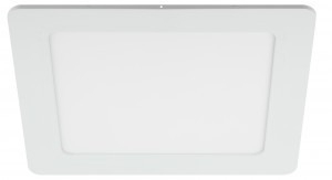 ЭРА св-к встр. св/д даунлайт (панель) 18W(1350lm) 4K квадрат 225(205)х19мм белый LED 2-18-4K