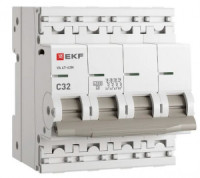 EKF PROxima автоматический выкл. ВА 47-63N 4P 32А 4,5кА х-ка C M634432C