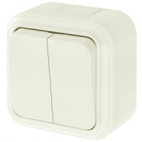 Bylectrica ПРАЛЕСКА АКВА выкл.2 кл. ОУ IP54 беж., (А56-224 беж.)