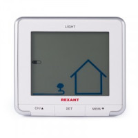 Метеостанция комнатно-уличная S637B, ЖК-дисплей, беспроводной датчик REXANT 70-0597