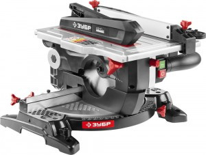 Пила ЗУБР "МАСТЕР" торцовочная комбинированная, d 210 мм, 5000 об/мин, 1500Вт