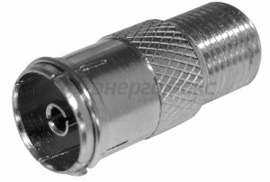 PROconnect Переходник гн.F-гн.TV цена за шт. (100!) 05-4301-4