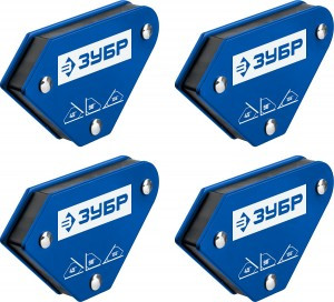 Угольник ЗУБР "ПРОФЕССИОНАЛ" магнитный для сварочных работ, до 34кг zu40050-04