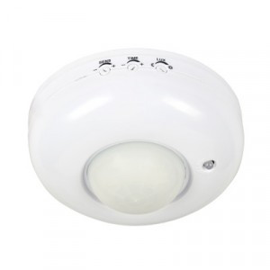 "ASD/InHome датчик движения ИК ДД 020B 800W, 6м, 360гр. IP33 белый 3860 (замена 898359)