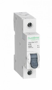 Systeme electric City9 Автоматический выкл. 1P 32А 4,5кА х-ка C C9F34132