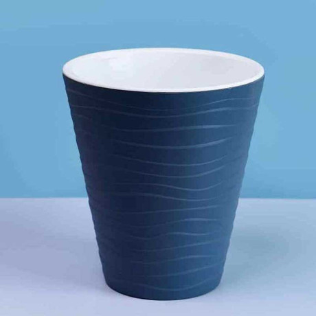 Кашпо "Валенсия" со вст 5,2 л Антрац Пласт Авеню х12