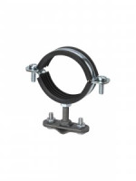 TDM Держатель хомут с резин.уплотнением 60-65мм, для прута 6-10мм,ст.зажим,термодиффузия SQ2402-3205