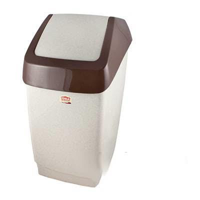 Контейнер для мусора Хапс 7 л. М2470 бежевый мраморный