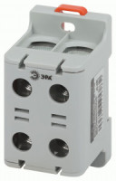 ЭРА клемма силовая вводная двойная КСВ (KE67) 2х16-95мм2, 220А, серая &quot;L&quot; NO-224-140 65605