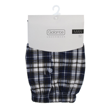 GALANTE Трусы-боксеры мужские классика, р.52, 95%хлопок, 5%спандекс, разноцветный, НБ25-7