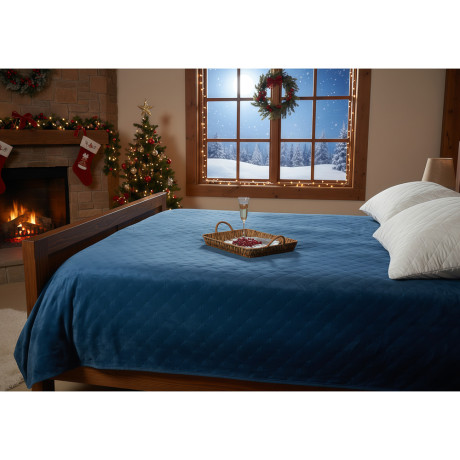 PROVANCE Нордик Покрывало велюр, 200х220см, 100% полиэстер, 2 дизайна