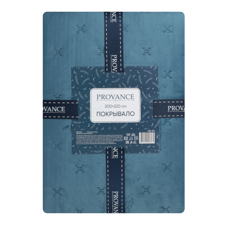 PROVANCE Нордик Покрывало велюр, 200х220см, 100% полиэстер, 2 дизайна