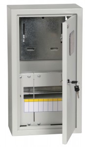 IEK TITAN щит (корпус) метал. ЩУРн-1/9 мод. (470х260х145мм) IP31 MKM22-N-09-31-ZO