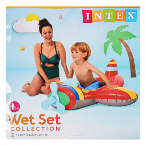 INTEX Лодка детская для 3-6 лет, 107х69см, 3 вида, 59380