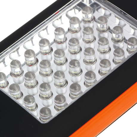 ЕРМАК Фонарь подвесной 28+4 LED, 3хААА, пластик, 12х6х2см