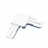 Уголок москитной сетки пластмасс белый 62*62 Кунгур (250,25!!!)