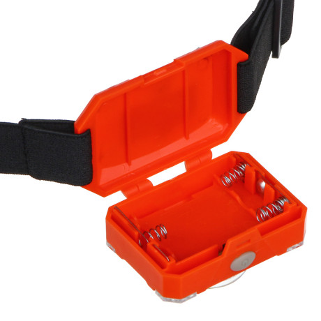 ЕРМАК Фонарик налобный, 1 COB, 3xAAA, 3 режима, пластик, 65х45х27 мм