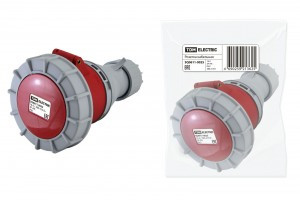 TDM розетка кабельная 3Р+РЕ 16А 380В IP67 SQ0611-0025