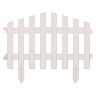 Забор декоративный "Марокко", 28 х 300 см, белый, Palisad
