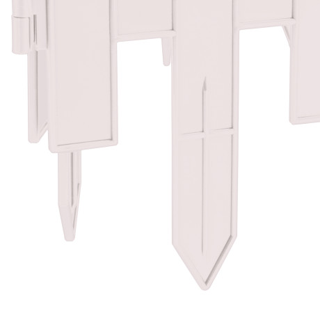 Забор декоративный "Марокко", 28 х 300 см, белый, Palisad