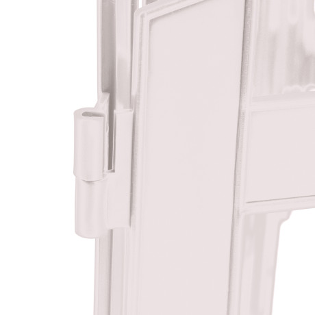 Забор декоративный "Марокко", 28 х 300 см, белый, Palisad