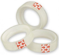 Клейкая лента канцелярская 12х10 Китай, 12 шт./уп. 107512