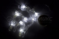 Фигура св/д &quot;Олененок&quot; на присоске с подвесом, БЕЛЫЙ 8LED501-016 Neon Night
