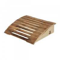 Подголовник мягкий, 35*32*9,5см, обожжённая липа 33576, Банные штучки