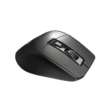 BY Компьютерная мышь беспроводная, 800-1600DPI, 6D 2.4GHz, 1xAA,"copy-paste", чёрная