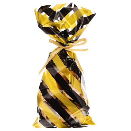 Набор подарочных мешков 20шт микс 4 дизайна, 12,5x27 см, полипропилен